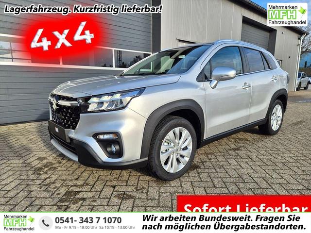 Suzuki S-Cross - Comfort 110PS MHEV 4x4 ALLGRIP 1.4 Boosterjet Navi Klimaautomatik Sitzheizung ACC PDC v+h R&uuml;ckf.Kamera Suzuki-Radio Apple CarPlay Android Auto Touchscreen 2xKeyless 17-LM