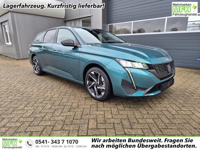 Peugeot 308 SW - Allure 1.2 Hybrid 145PS Automatik LED-Scheinwerfer 10" HD-Touchscreen wireless Apple CarPlay + Android Auto Bluetooth 2x Keyless ACC R&uuml;ckf.Kamera PDC 17"LM