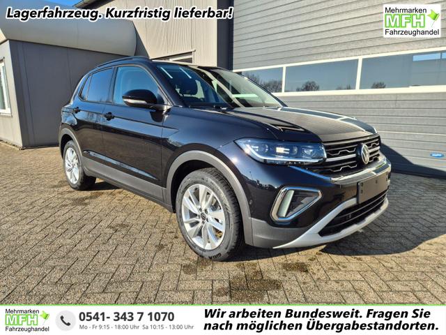 Volkswagen T-Cross 1.0 TSI 116PS DSG Life LED-Matrix-Scheinwerfer ACC Klimaautomatik Sitzheizung PDC v+h 17-LM abged.Scheiben 2xKeyless DAB+ Bluetooth Touchscreen Apple CarPlay Android Auto 