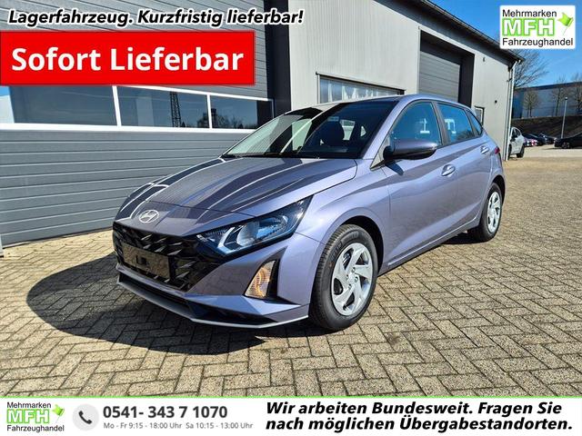 Hyundai i20 - 1.0 T-GDI 90PS Automatik 5-T&uuml;rer Sitzheizung Lenkradheizung R&uuml;ckf.Kamera PDC Klima Apple CarPlay Android Auto Tempomat Touchscreen