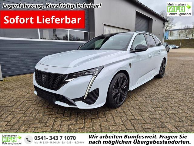 Peugeot 308 SW - GT Exclusive 1.2 Hybrid 145PS Automatik Matrix-LED elektr. PanoDach Heckklappe Sitzheizung Lenkradheizung Navi 10" HD-Touchscreen wireless Apple CarPlay + Android Auto FOCAL-System 2x Keyless ACC 4x Kamera PDC v+h 18"LM
