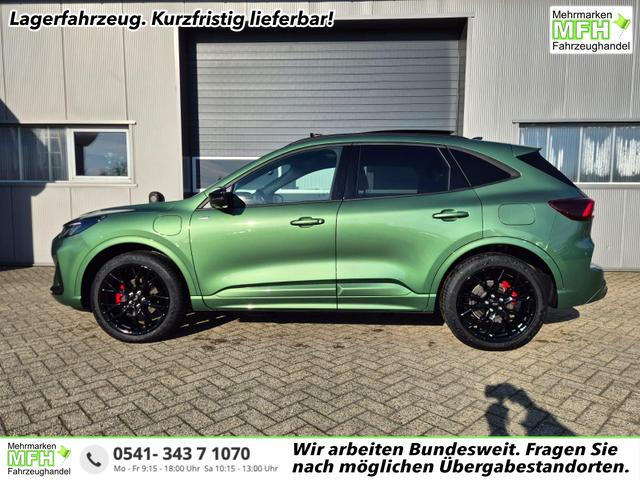 Ford Kuga ST-Line X 243PS PHEV Automatik Black Package Matrix-LED schwenkb. AHK elektr. PanoDach Sitzheizung v+h Lenkradheizung Frontscheibe beheizb. Navi SYNC4 Apple CarPlay Android Auto Touchscreen PDC 4xKamera 2xKeyless B+O Sound 20"LM vollelektr. Reic 