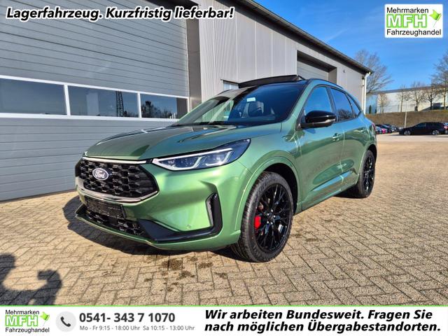 Ford Kuga - ST-Line X 243PS PHEV Automatik Black Package Matrix-LED schwenkb. AHK elektr. PanoDach Sitzheizung v+h Lenkradheizung Frontscheibe beheizb. Navi SYNC4 Apple CarPlay Android Auto Touchscreen PDC 4xKamera 2xKeyless B+O Sound 20"LM vollelektr. Reic
