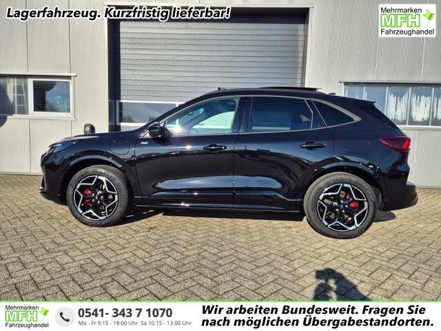 Ford Kuga ST-Line X 243PS PHEV Automatik Matrix-LED schwenkb. AHK elektr. PanoDach Sitzheizung v+h Lenkradheizung Frontscheibe beheizb. Navi SYNC4 Apple CarPlay Android Auto Touchscreen PDC 4xKamera 2xKeyless B+O Sound 19"LM vollelektr. Reichweite 65KM 