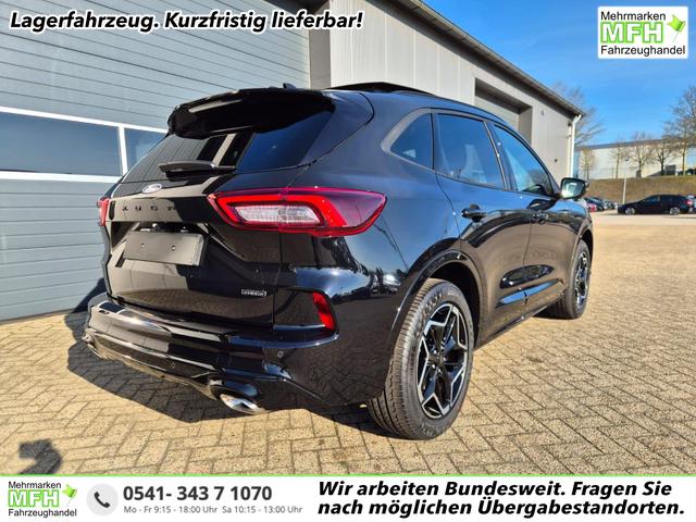 Ford Kuga - ST-Line X 243PS PHEV Automatik Matrix-LED schwenkb. AHK elektr. PanoDach Sitzheizung v+h Lenkradheizung Frontscheibe beheizb. Navi SYNC4 Apple CarPlay Android Auto Touchscreen PDC 4xKamera 2xKeyless B+O Sound 19"LM vollelektr. Reichweite 65KM