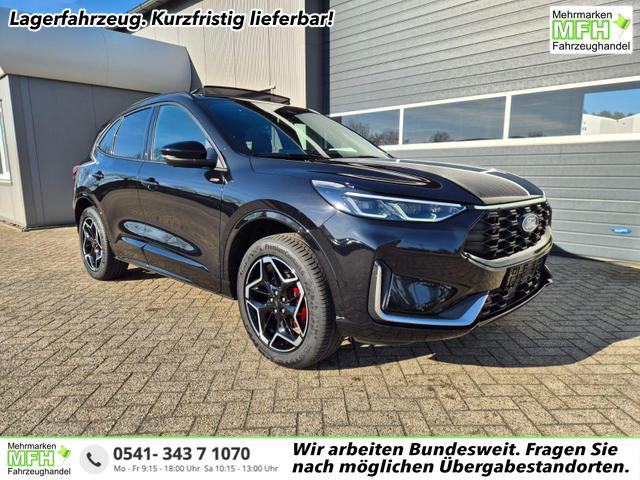 Ford Kuga ST-Line X 243PS PHEV Automatik Matrix-LED schwenkb. AHK elektr. PanoDach Sitzheizung v+h Lenkradheizung Frontscheibe beheizb. Navi SYNC4 Apple CarPlay Android Auto Touchscreen PDC 4xKamera 2xKeyless B+O Sound 19"LM vollelektr. Reichweite 65KM 