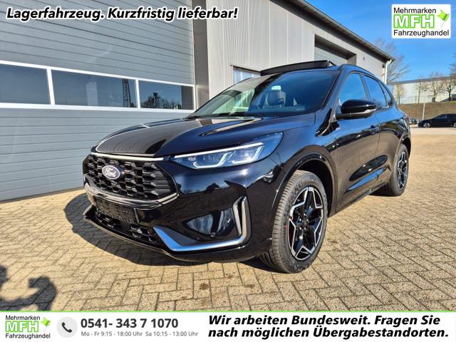 Ford Kuga ST-Line X 243PS PHEV Automatik Matrix-LED schwenkb. AHK elektr. PanoDach Sitzheizung v+h Lenkradheizung Frontscheibe beheizb. Navi SYNC4 Apple CarPlay Android Auto Touchscreen PDC 4xKamera 2xKeyless B+O Sound 19"LM vollelektr. Reichweite 65KM 