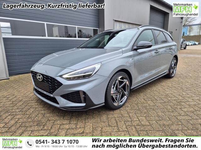 Hyundai i30 Kombi 1.6 T-GDI 150PS Automatik N-Line MY2026 Sitzheizung Lenkradheizung Klimaautomatik Navi 10,3"-Touchscreen Bluelink Apple CarPlay + Android Auto PDC v+h R&uuml;ckf.Kamera 18-LM 