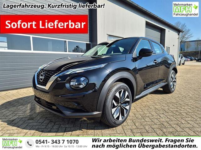 Nissan Juke - 1.0 DIG-T 114PS Acenta Klimaautomatik Sitzheizung R&uuml;ckf.Kamera Bluetooth Touchscreen wireless Apple CarPlay Android Auto