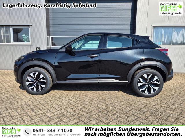 Nissan Juke - 1.0 DIG-T 114PS Acenta Klimaautomatik Sitzheizung R&uuml;ckf.Kamera Bluetooth Touchscreen wireless Apple CarPlay Android Auto