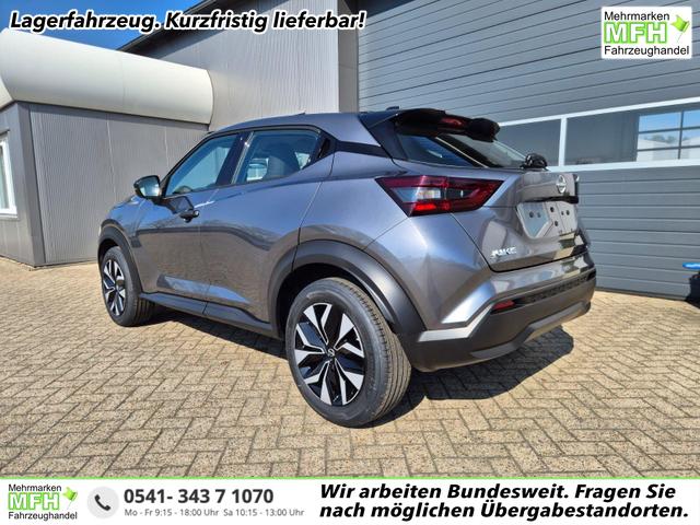 Nissan Juke 1.0 DIG-T 114PS Acenta Klimaautomatik Sitzheizung R&uuml;ckf.Kamera Bluetooth Touchscreen wireless Apple CarPlay Android Auto 