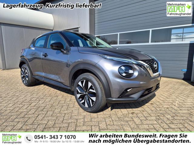 Nissan Juke - 1.0 DIG-T 114PS Acenta Klimaautomatik Sitzheizung R&uuml;ckf.Kamera Bluetooth Touchscreen wireless Apple CarPlay Android Auto