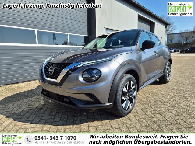 Nissan Juke 1.0 DIG-T 114PS Acenta Klimaautomatik Sitzheizung R&uuml;ckf.Kamera Bluetooth Touchscreen wireless Apple CarPlay Android Auto 