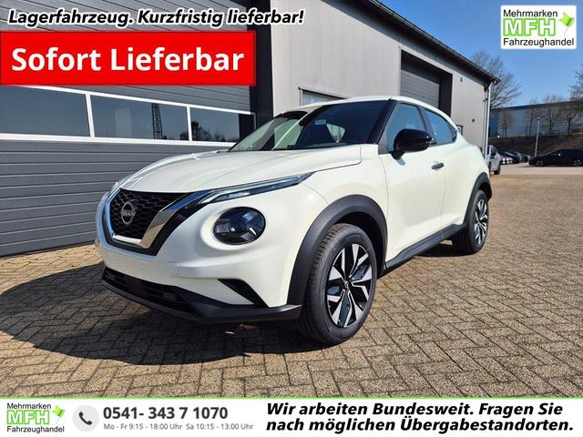 Nissan Juke - 1.0 DIG-T 114PS Acenta Klimaautomatik Sitzheizung R&uuml;ckf.Kamera Bluetooth Touchscreen wireless Apple CarPlay Android Auto