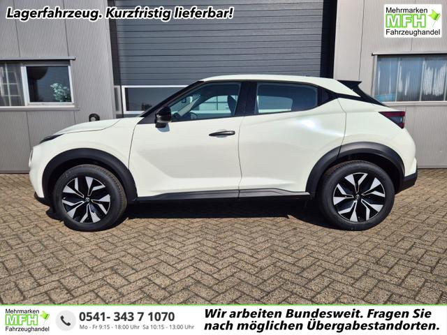 Nissan Juke - 1.0 DIG-T 114PS Acenta Klimaautomatik Sitzheizung R&uuml;ckf.Kamera Bluetooth Touchscreen wireless Apple CarPlay Android Auto