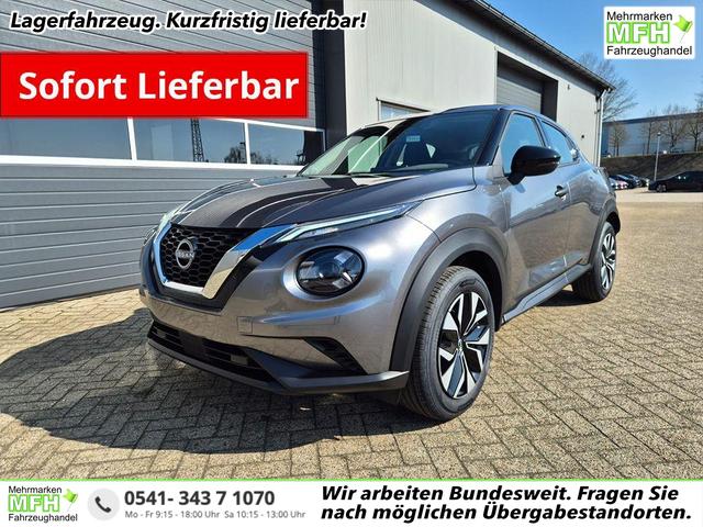 Nissan Juke - 1.0 DIG-T 114PS Acenta Klimaautomatik Sitzheizung R&uuml;ckf.Kamera Bluetooth Touchscreen wireless Apple CarPlay Android Auto