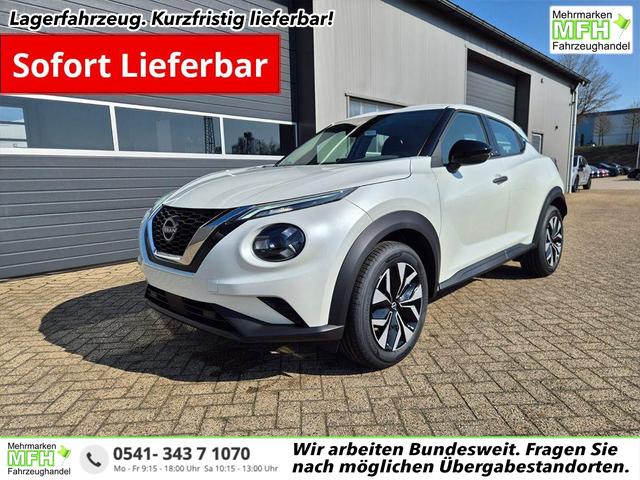 Nissan Juke - 1.0 DIG-T 114PS Acenta Klimaautomatik Sitzheizung R&uuml;ckf.Kamera Bluetooth Touchscreen wireless Apple CarPlay Android Auto
