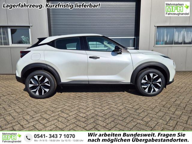 Nissan Juke - 1.0 DIG-T 114PS Acenta Klimaautomatik Sitzheizung R&uuml;ckf.Kamera Bluetooth Touchscreen wireless Apple CarPlay Android Auto