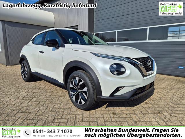 Nissan Juke - 1.0 DIG-T 114PS Acenta Klimaautomatik Sitzheizung R&uuml;ckf.Kamera Bluetooth Touchscreen wireless Apple CarPlay Android Auto