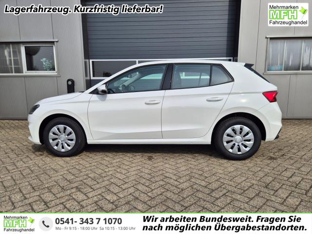 Skoda Fabia 1.0 TSI 95PS Selection 5-t&uuml;rig R&uuml;ckf.Kamera Parksensoren Sitzheizung Multifunktionslenkrad Klima Skoda-Radio Bluetooth Touchscreen Tempomat Nebelsch. Apple CarPlay + Android Auto 