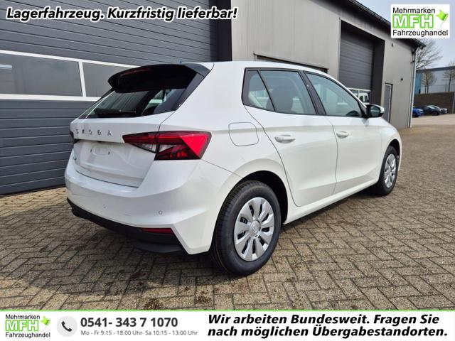 Skoda Fabia - 1.0 TSI 95PS Selection 5-t&uuml;rig R&uuml;ckf.Kamera Parksensoren Sitzheizung Multifunktionslenkrad Klima Skoda-Radio Bluetooth Touchscreen Tempomat Nebelsch. Apple CarPlay + Android Auto