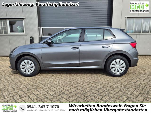 Skoda Fabia 1.0 TSI 95PS Selection 5-t&uuml;rig R&uuml;ckf.Kamera Parksensoren Sitzheizung Multifunktionslenkrad Klima Skoda-Radio Bluetooth Touchscreen Tempomat Nebelsch. Apple CarPlay + Android Auto 
