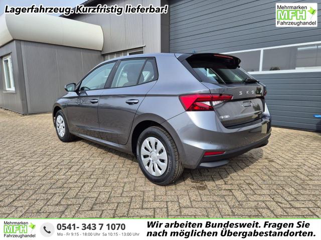 Skoda Fabia 1.0 TSI 95PS Selection 5-t&uuml;rig R&uuml;ckf.Kamera Parksensoren Sitzheizung Multifunktionslenkrad Klima Skoda-Radio Bluetooth Touchscreen Tempomat Nebelsch. Apple CarPlay + Android Auto 