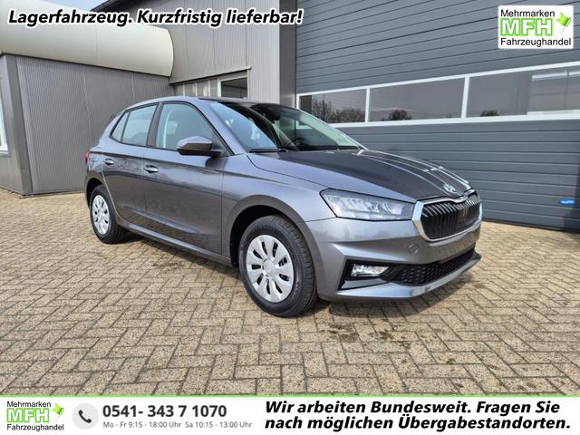 Skoda Fabia 1.0 TSI 95PS Selection 5-t&uuml;rig R&uuml;ckf.Kamera Parksensoren Sitzheizung Multifunktionslenkrad Klima Skoda-Radio Bluetooth Touchscreen Tempomat Nebelsch. Apple CarPlay + Android Auto 