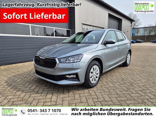 Skoda Fabia - 1.0 TSI 95PS Selection 5-t&uuml;rig R&uuml;ckf.Kamera Parksensoren Sitzheizung Multifunktionslenkrad Klima Skoda-Radio Bluetooth Touchscreen Tempomat Nebelsch. Apple CarPlay + Android Auto