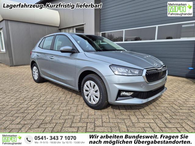 Skoda Fabia 1.0 TSI 95PS Selection 5-t&uuml;rig R&uuml;ckf.Kamera Parksensoren Sitzheizung Multifunktionslenkrad Klima Skoda-Radio Bluetooth Touchscreen Tempomat Nebelsch. Apple CarPlay + Android Auto 