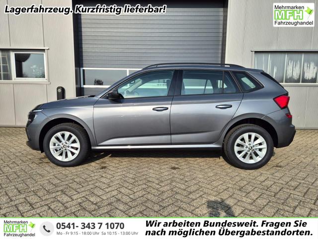 Skoda Kamiq 1.0 TSI 115PS DSG Selection AHK R&uuml;ckf.Kamera PDC v+h Sitzheizung Klimaautomatik Skoda-Radio Apple CarPlay + Android Auto Tempomat Garantieverl&auml;ngerung 16"LM 