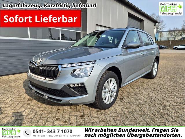 Skoda Kamiq 1.0 TSI 115PS DSG Selection AHK R&uuml;ckf.Kamera PDC v+h Sitzheizung Klimaautomatik Skoda-Radio Apple CarPlay + Android Auto Tempomat Garantieverl&auml;ngerung 16"LM 