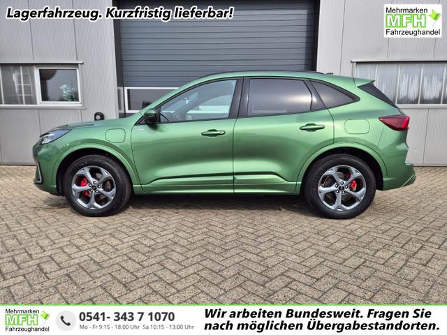 Ford Kuga ST-Line X 243PS PHEV Automatik schwenkb. AHK Sitzheizung v+h Lenkradheizung Frontscheibe beheizb. Klimaauomatik Navi SYNC4 Apple CarPlay Android Auto Touchscreen PDC 4xKamera 2xKeyless B+O Sound 18"LM vollelektr. Reichweite 67KM 