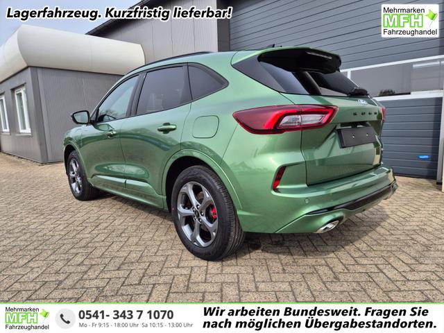 Ford Kuga ST-Line X 243PS PHEV Automatik schwenkb. AHK Sitzheizung v+h Lenkradheizung Frontscheibe beheizb. Klimaauomatik Navi SYNC4 Apple CarPlay Android Auto Touchscreen PDC 4xKamera 2xKeyless B+O Sound 18"LM vollelektr. Reichweite 67KM 