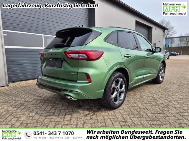 Ford Kuga ST-Line X 243PS PHEV Automatik schwenkb. AHK Sitzheizung v+h Lenkradheizung Frontscheibe beheizb. Klimaauomatik Navi SYNC4 Apple CarPlay Android Auto Touchscreen PDC 4xKamera 2xKeyless B+O Sound 18"LM vollelektr. Reichweite 67KM 