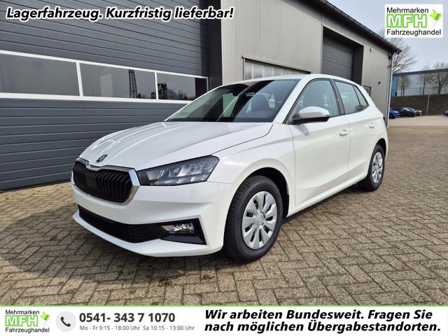 Skoda Fabia - 1.0 TSI 95PS Selection 5-t&uuml;rig R&uuml;ckf.Kamera Parksensoren Sitzheizung Multifunktionslenkrad Klima Skoda-Radio Bluetooth Touchscreen Tempomat Nebelsch. Apple CarPlay + Android Auto