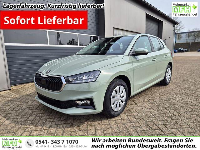 Skoda Fabia 1.0 TSI 95PS Selection 5-t&uuml;rig R&uuml;ckf.Kamera Parksensoren Sitzheizung Multifunktionslenkrad Klima Skoda-Radio Bluetooth Touchscreen Tempomat Nebelsch. Apple CarPlay + Android Auto 