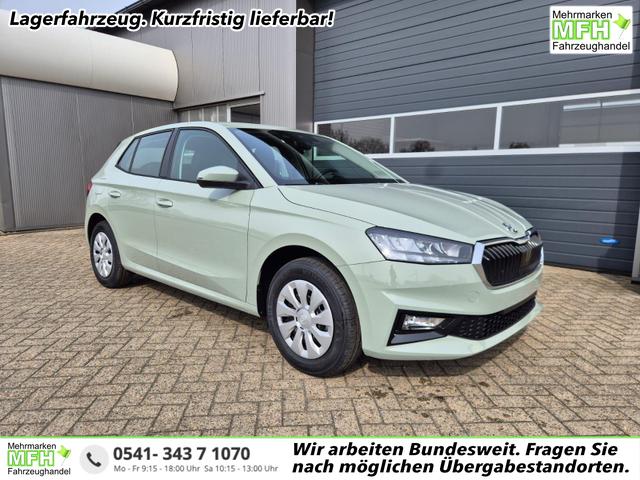 Skoda Fabia 1.0 TSI 95PS Selection 5-t&uuml;rig R&uuml;ckf.Kamera Parksensoren Sitzheizung Multifunktionslenkrad Klima Skoda-Radio Bluetooth Touchscreen Tempomat Nebelsch. Apple CarPlay + Android Auto 