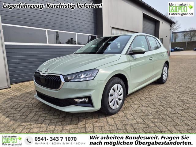 Skoda Fabia 1.0 TSI 95PS Selection 5-t&uuml;rig R&uuml;ckf.Kamera Parksensoren Sitzheizung Multifunktionslenkrad Klima Skoda-Radio Bluetooth Touchscreen Tempomat Nebelsch. Apple CarPlay + Android Auto 