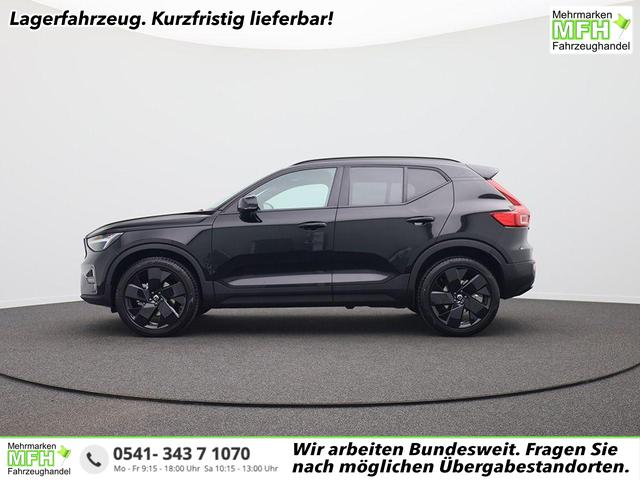 Volvo XC40 - 2.0 Black Edition Plus B4 Mild-Hybrid 197PS Automatik elektr. PanoDach R&uuml;ckf.Kamera PDC v+h ACC el.Heckklappe Harman/Kardon-Sound Klimaautomatik Sitzheizung Lenkradheizung Apple CarPlay Android Auto 20-LM