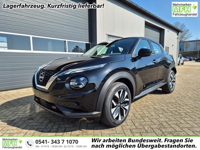 Nissan Juke 1.0 DIG-T 114PS Acenta Klimaautomatik Sitzheizung R&uuml;ckf.Kamera Bluetooth Touchscreen wireless Apple CarPlay Android Auto 