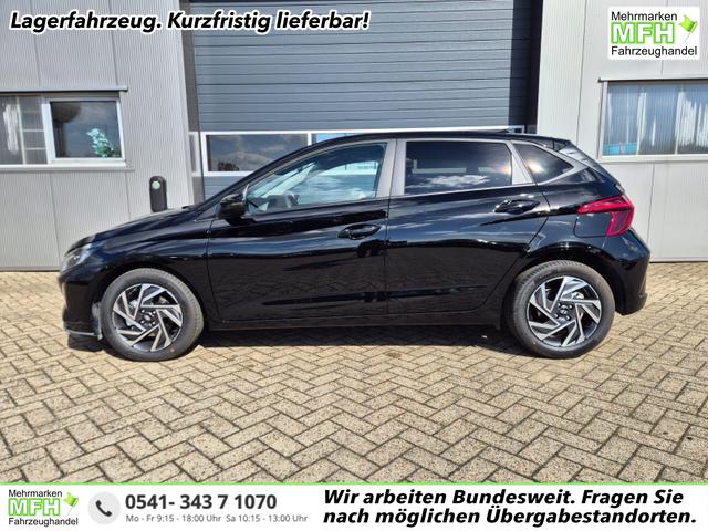 Hyundai i20 - 1.0 T-GDI 90PS Trend 5-t&uuml;rig Klimaautomatik Sitzheizung Lenkradheizung R&uuml;ckf.Kamera PDC Apple CarPlay Android Auto Tempomat Touchscreen 16"LM