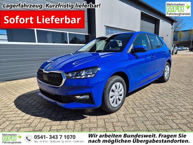 Skoda Fabia - 1.0 TSI 95PS Selection 5-t&uuml;rig R&uuml;ckf.Kamera Parksensoren Sitzheizung Multifunktionslenkrad Klima Skoda-Radio Bluetooth Touchscreen Tempomat Nebelsch. Apple CarPlay + Android Auto