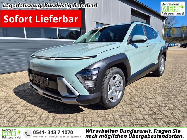 Hyundai KONA - Trend 1.6 T-GDI 150PS Automatik MY2026 Voll-LED-Projektionsscheinw. mit LED-Lichtband Sitzheizung v+h Lenkradheizung ACC Klimaautomatik Navi Touchscreen DAB+ Apple CarPlay + Android Auto PDC R&uuml;ckf.Kamera 2xKeyless 17-LM