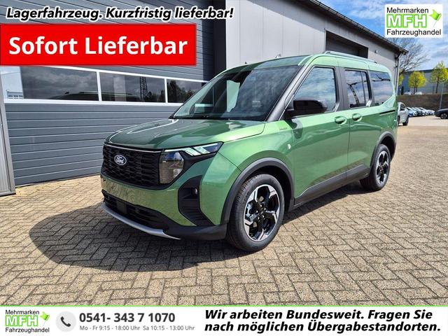 Ford Tourneo Courier - 1.0 EcoBoost 125PS Active Teil-Leder Sitzheizung Lenkradheizung Klimaautomatik PDC v+h R&uuml;ckf.-Kamera ACC TWA Frontscheibe beheizb. Ford-Navi SYNC4 Apple CarPlay + Android Auto