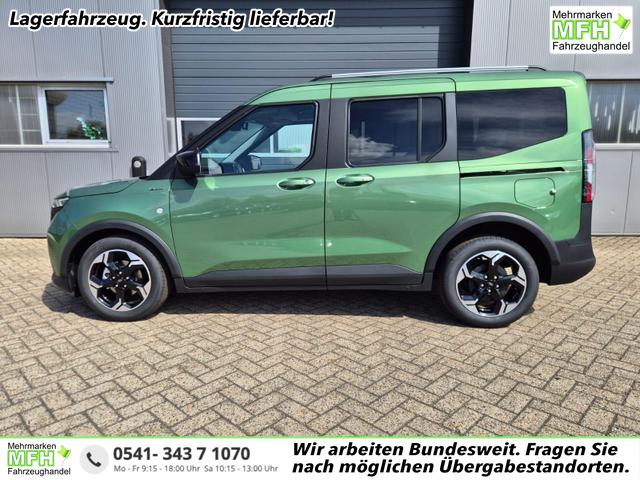 Ford Tourneo Courier - 1.0 EcoBoost 125PS Active Teil-Leder Sitzheizung Lenkradheizung Klimaautomatik PDC v+h R&uuml;ckf.-Kamera ACC TWA Frontscheibe beheizb. Ford-Navi SYNC4 Apple CarPlay + Android Auto