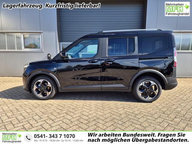 Ford Tourneo Courier - 1.0 EcoBoost 125PS Active Teil-Leder Sitzheizung Lenkradheizung Klimaautomatik PDC v+h R&uuml;ckf.-Kamera ACC TWA Frontscheibe beheizb. Ford-Navi SYNC4 Apple CarPlay + Android Auto