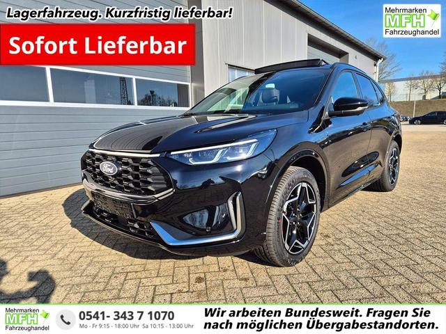 Ford Kuga - ST-Line X 243PS PHEV Automatik Matrix-LED schwenkb. AHK elektr. PanoDach Sitzheizung v+h Lenkradheizung Frontscheibe beheizb. Navi SYNC4 Apple CarPlay Android Auto Touchscreen PDC 4xKamera 2xKeyless B+O Sound 19"LM vollelektr. Reichweite 65KM