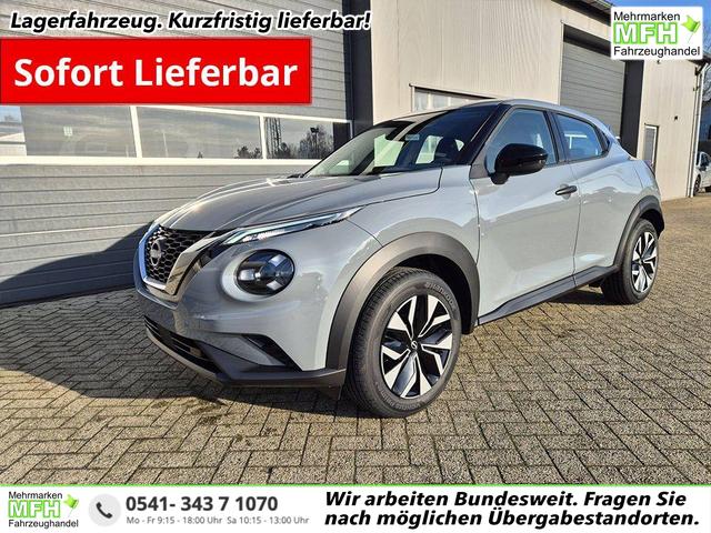 Nissan Juke - 1.0 DIG-T 114PS Acenta Klimaautomatik Sitzheizung R&uuml;ckf.Kamera Bluetooth Touchscreen wireless Apple CarPlay Android Auto
