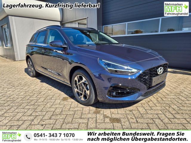 Hyundai i30 Kombi - 1.6 T-GDI 150PS Automatik Trend Sitzheizung Lenkradheizung Klimaautomatik PDC v+h R&uuml;ckf.Kamera Navi Apple CarPlay + Android Auto 16"LM